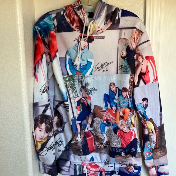 Source Unknown Sweaters - K-Pop Band BTS Hoodie